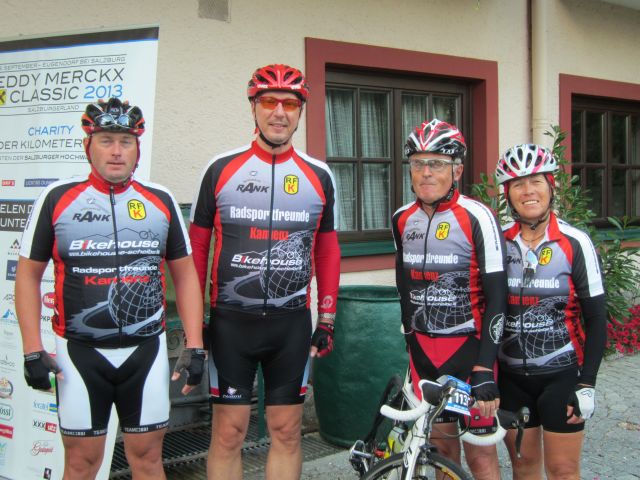 Gruppenfoto vor dem Start